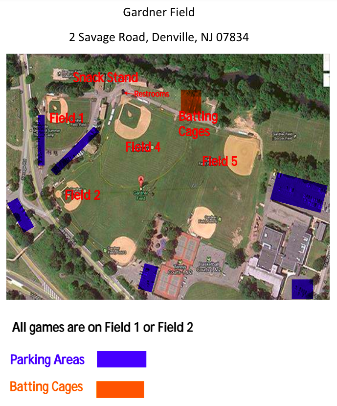 Gardner Field Map Gardner Field Map